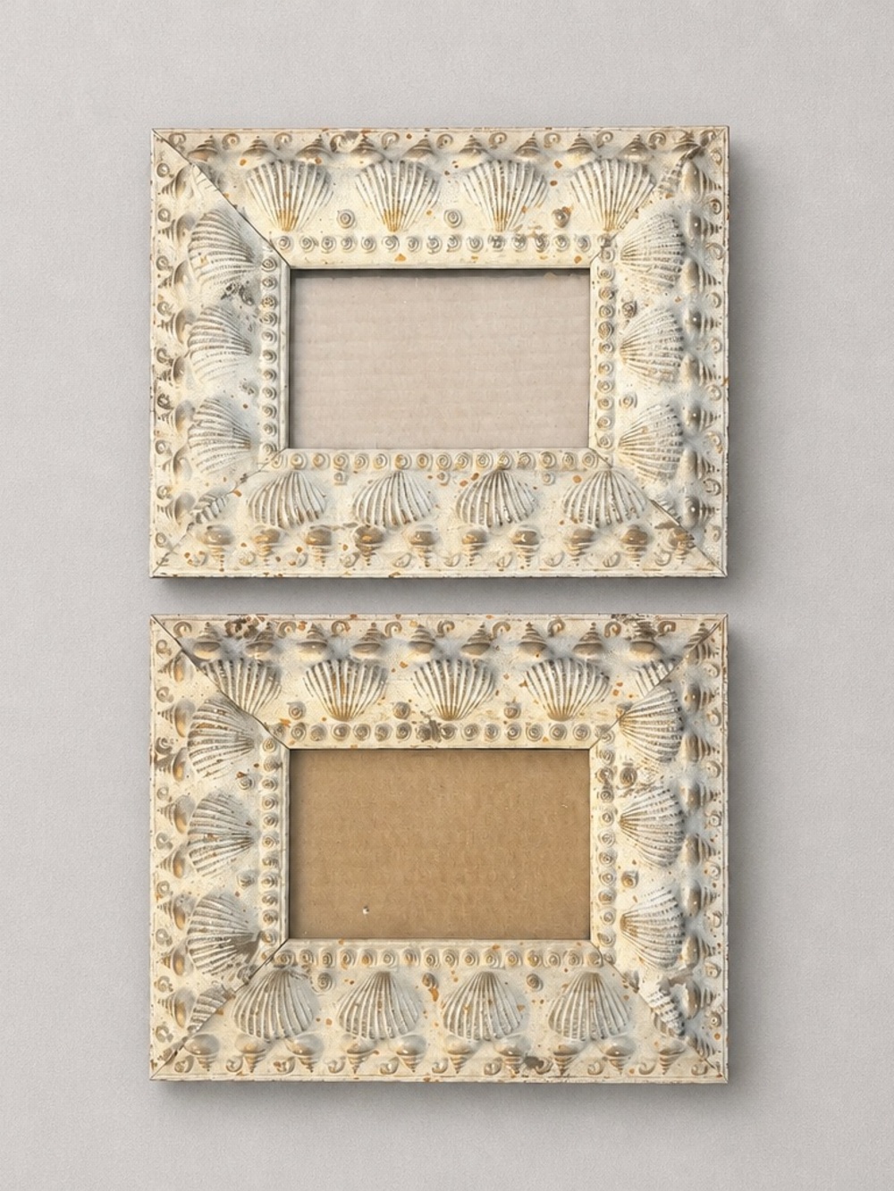 Pier 1 Photo Frames Wall Accent with Sea Shells